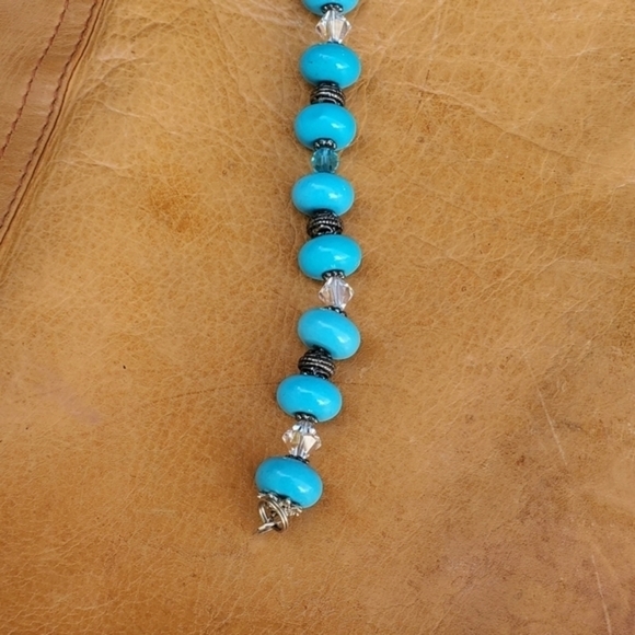 Park Lane  Park lane turquoise and crystal ‎ bracelet NWOT